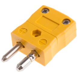 1 pcs - RS PRO In-Line Thermocouple Connector for Use with Type J Thermocouple, Standard Size, JIS Standard