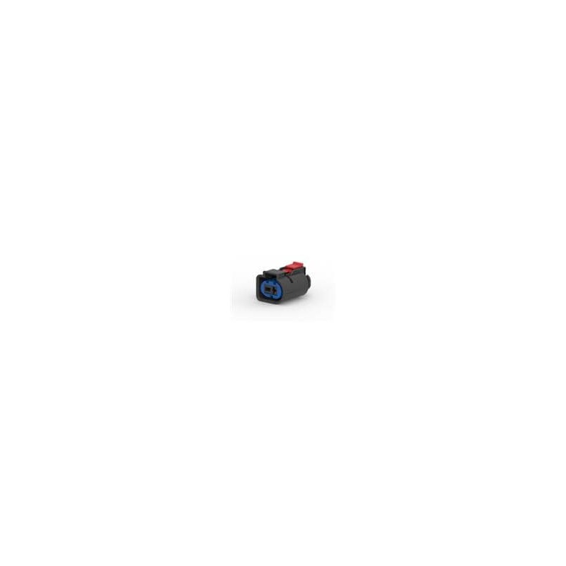 10 pcs : 3-1718624-2 - Automotive Connectors 2POS,AMP MCP2.8,SOCK HSG,CODE C,ASSY,SLD