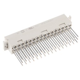 1 pcs - Harting 48 Way 5.08mm Pitch Class C2, 3 Row, Straight DIN 41612 Connector, Socket