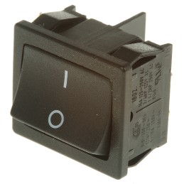 1 pcs - Marquardt DPST, On-None-Off Rocker Switch Panel Mount