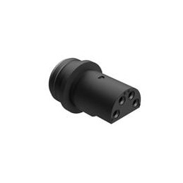 10 pcs : 044 103 10004 - Standard Circular Connector 4 Position Female Plug, Standard Type