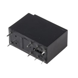 5 pcs - Panasonic PCB Mount Power Relay, 5V dc Coil, DPDT