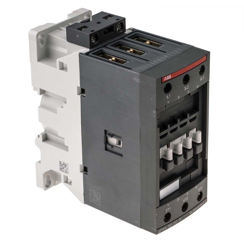 1 pcs - ABB AF Series Contactor, 230 V ac Coil, 3-Pole, 105 A, 30 kW, 3NO, 690 V ac