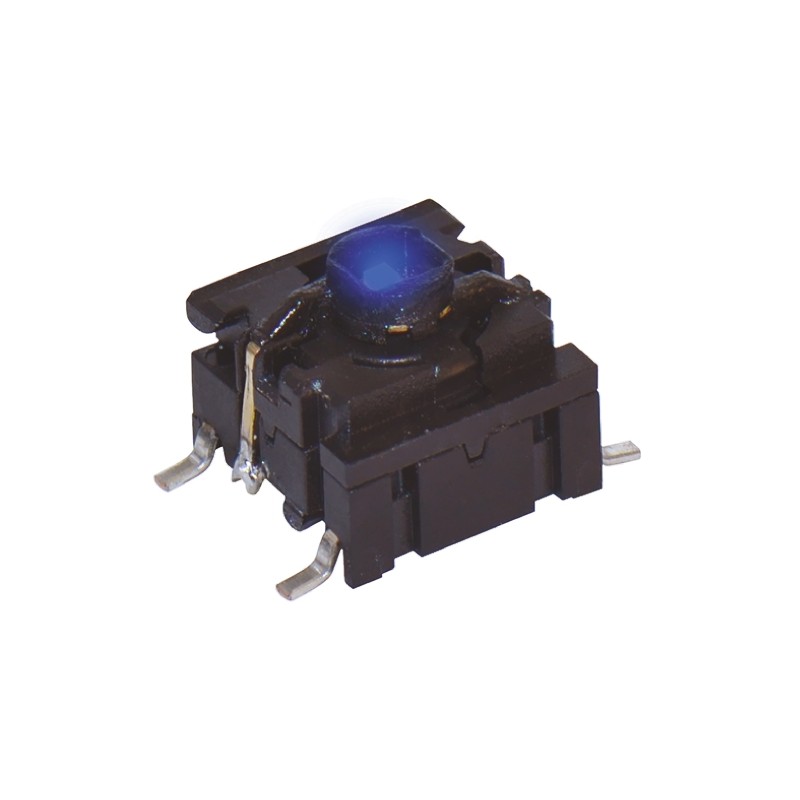 1 pcs - IP67 Cap Tactile Switch, SPST 50 mA @ 24 V dc