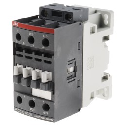 1 pcs - ABB AF Series Contactor, 24 V ac/dc Coil, 3-Pole, 21 A, 15 kW, 3NO, 690 V ac