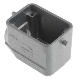 1 pcs - HARTING Han B Heavy Duty Power Connector Hood, PG16 Thread