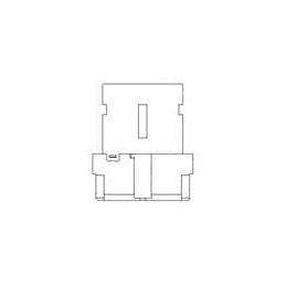 10 pcs : 65307-001LF - Headers & Wire Housings POLARIZATION PLUG PRICE PER EACH