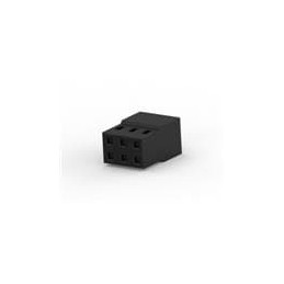 10 pcs : 2316108-6 - Headers & Wire Housings 6P,2MM,REC,HSG,D R,CRIMP,PLAIN,BOX