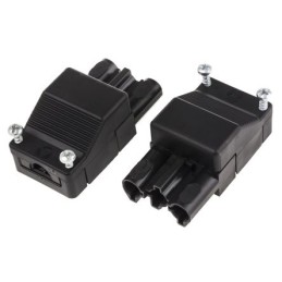 1 pcs - Wieland ST18 Series Connector, Female, 3-Way, Cable, 16A, IP20