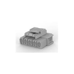 10 pcs : 5-1971773-7 - Headers & Wire Housings 1x5 plug housing lgr Key A