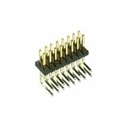 10 pcs : M50-3900842 - Headers & Wire Housings 8+8 DIL PIN HDR HORIZ Au/Sn