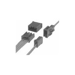 10 pcs : AIT2PB-02G-1AK - Automotive Connectors 2CIR BLACK FML FRONT LOAD FLUSH LATCH