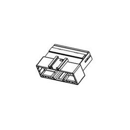 10 pcs : 936238-1 - Automotive Connectors 090III 4P CAP ASSY