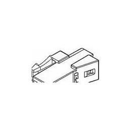 10 pcs : 12160893 - Automotive Connectors 1P FEMALE BLACK