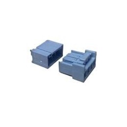 10 pcs : 2420266-8 - Headers & Wire Housings Socket HSG 2X4P Blue HCI 4.0 Pitch