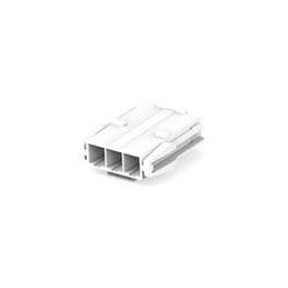 10 pcs : 3-2408818-3 - Headers & Wire Housings Rec HSG 3P WHT HCI 6.2 Pitch With Wings