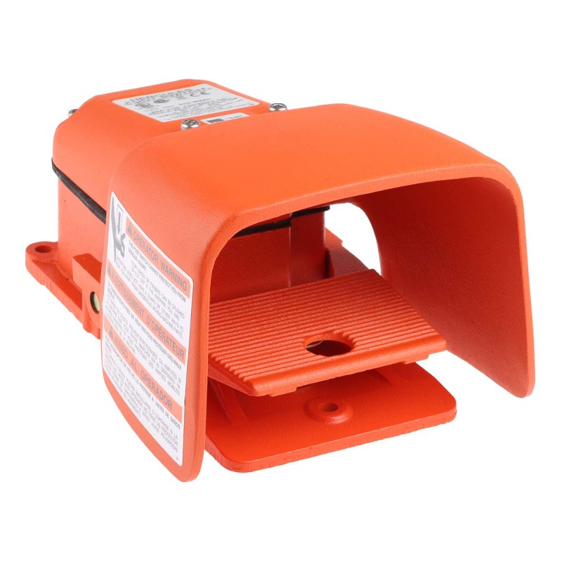 1 pcs - RS PRO Momentary Foot Switch - Cast Iron Case Material, DP-CO, 20 A @ 250 V ac Contact Current, 250V Contact Voltage