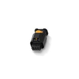 10 pcs : 1-1801178-1 - Automotive Connectors 3W RECEPTACLE HP CONNECTOR BLACK