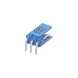 10 pcs : 281698-3 - Headers & Wire Housings HEADER R/A 3 POS HE14
