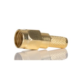 1 pcs - RS PRO, Plug Cable Mount SMA Connector, 50Ω, Crimp Termination, Straight Body