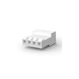 10 pcs : 3-640429-4 - Headers & Wire Housings CLOSED W/O TABS 4P L.R. natural 24 AWG