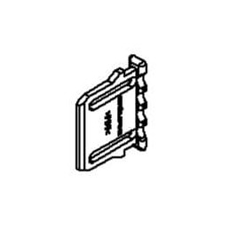 10 pcs : 12064768 - Automotive Connectors BLACK SECONDARY LOCK