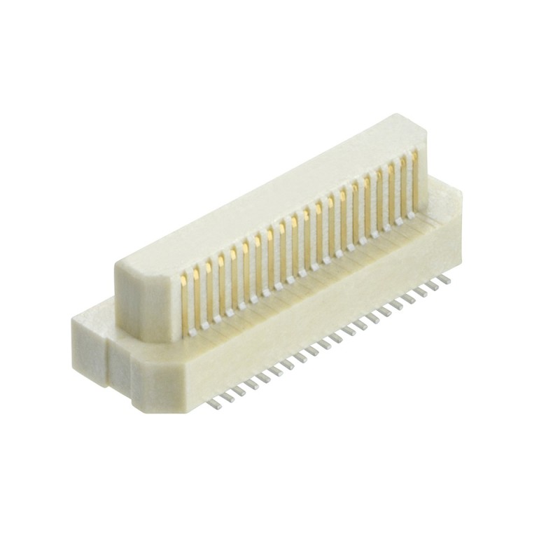 1 pcs - HARWIN M58 Series Surface Mount PCB Header, 40 Contact(s), 0.5mm Pitch, 20 Row(s)