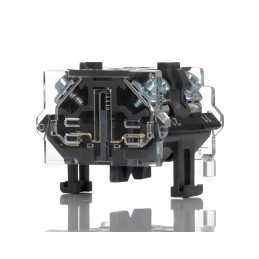 1 pcs - EAO Contact Block for Use with Series 04 Switches, 500V ac, 2NC