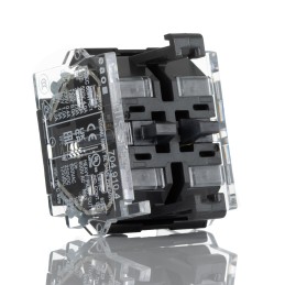 1 pcs - EAO Contact Block for Use with Series 04 Switches, 500V ac, 2NC