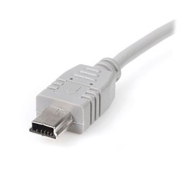 1 pcs - StarTech.com USB 2.0 Cable, Male USB A to Male Mini USB B Cable, 15cm