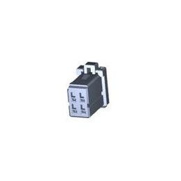 10 pcs : 2-1827864-2 - Headers & Wire Housings 1200D RECPT 4P Y BLK