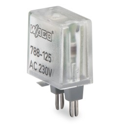 5 pcs - Wago Pluggable Function Module, LED Module for use with Relay Module