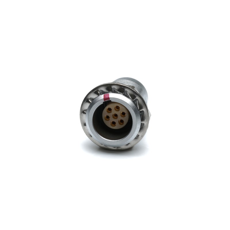 1 pcs - RS PRO Circular Connector, 7 Contacts, Panel Mount, M9 Connector, Socket, Female, IP50