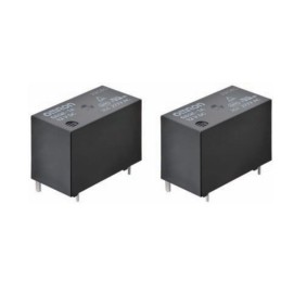 50 pcs - Omron PCB Mount Power Relay, 12V dc Coil, 36A Switching Current, SPST