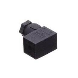 10 pcs : 1210230433 - Circular DIN Connectors mPm DIN Valve FRM C PG7 2P BLK GSKT