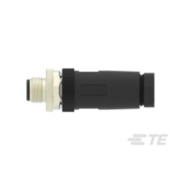 1 pcs - TE Connectivity Circular Connector, 8 Contacts, Free Hanging, M12 Connector, Plug, Male