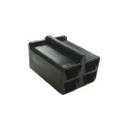 10 pcs : 02977048 - Automotive Connectors 4P FEMALE BLACK 56 SERIES