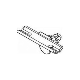 10 pcs : 12052475 - Automotive Connectors TAPE-ON CLIP ROSEBUD 6.35DIA