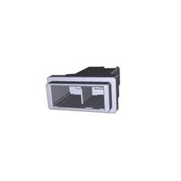 10 pcs : 2-353046-2 - Headers & Wire Housings TAB HSG 2P K/Y
