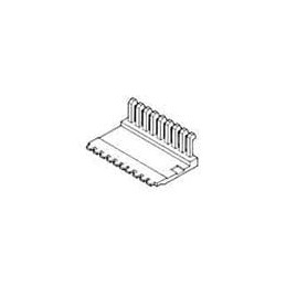10 pcs : 102536-8 - Headers & Wire Housings BACK COVER 20 POS shielding/nonshldng