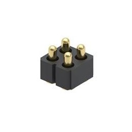 10 pcs : 813-22-004-30-002101 - Headers & Wire Housings 4P DOUBLE ROW HDR .197' PIN HEIGHT