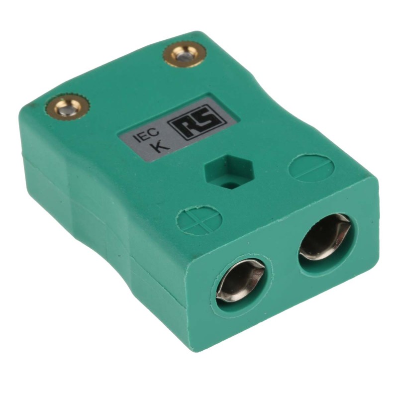 1 pcs - RS PRO Quickwire Thermocouple Connector for Use with Type K Thermocouple, Standard Size, IEC Standard