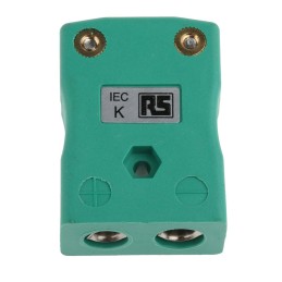 1 pcs - RS PRO Quickwire Thermocouple Connector for Use with Type K Thermocouple, Standard Size, IEC Standard