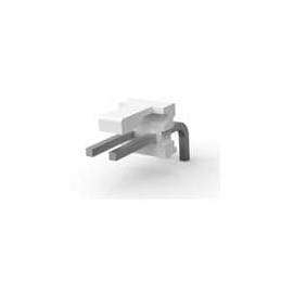 10 pcs : 640389-2 - Headers & Wire Housings FRCTN LK HDR RA 2P Square post tin