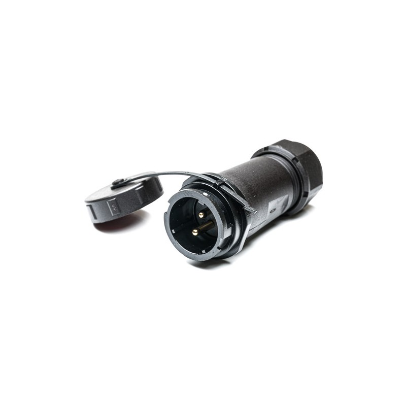 1 pcs - RS PRO Circular Connector, 2 Contacts, Cable Mount, Plug, Male, IP67