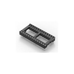 10 pcs : 1-2199299-2 - IC & Component Sockets 28P DIP SKT 600 CL LADDER