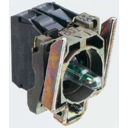 1 pcs - Schneider Electric Harmony XB4 Series Contact & Light Block, 110 - 120V ac, SPST