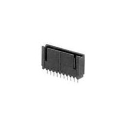 10 pcs : 5-102202-5 - Headers & Wire Housings SHROUDED VERT SNGL 8 with standoffs