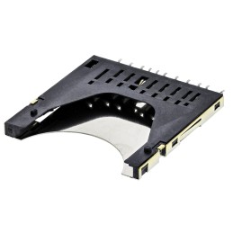 1 pcs - Wurth Elektronik SD Card Memory Card Connector