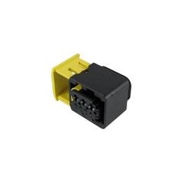 10 pcs : 1-1418480-1 - Automotive Connectors 7 POS MIXED REC HSG CODA